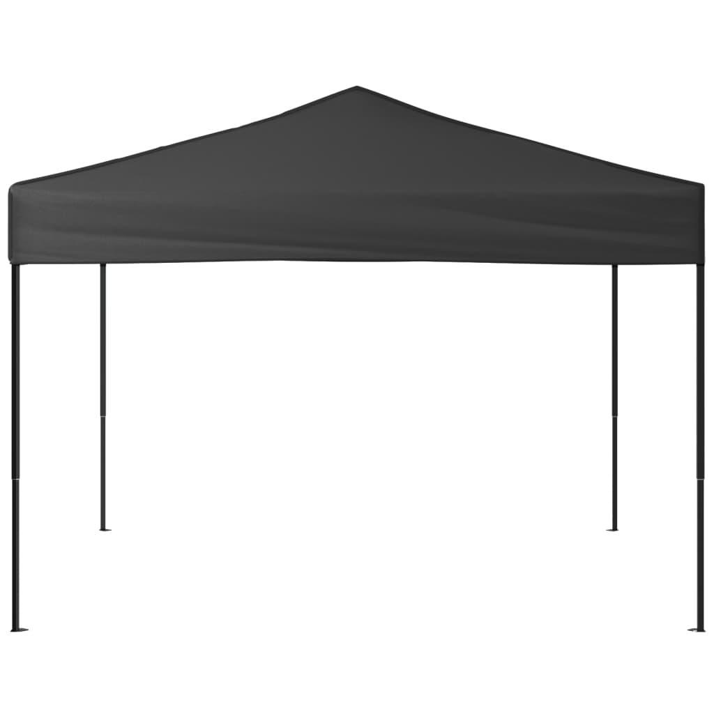 Vidaxl partytent inklapbaar 3x3m antracietkleurig