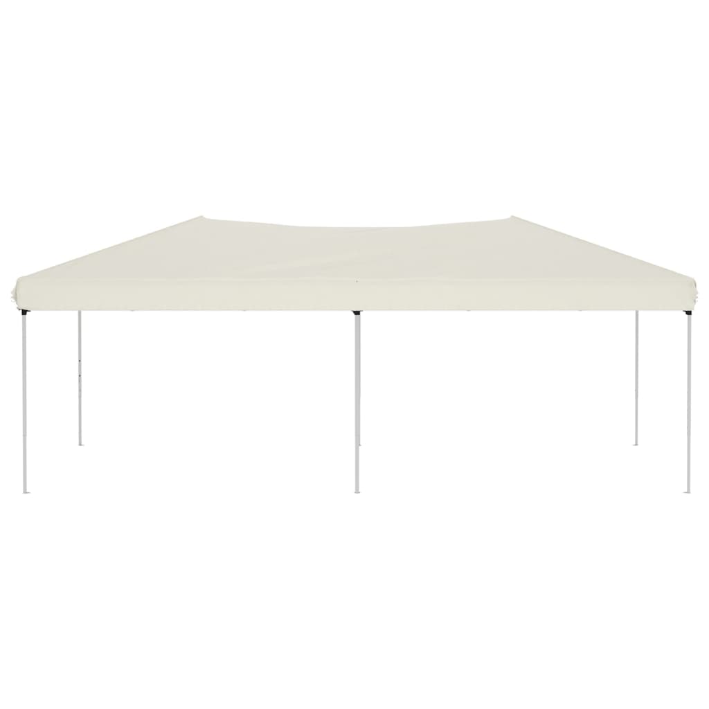 Vidaxl partytent inklapbaar 3x6m crèmekleurig