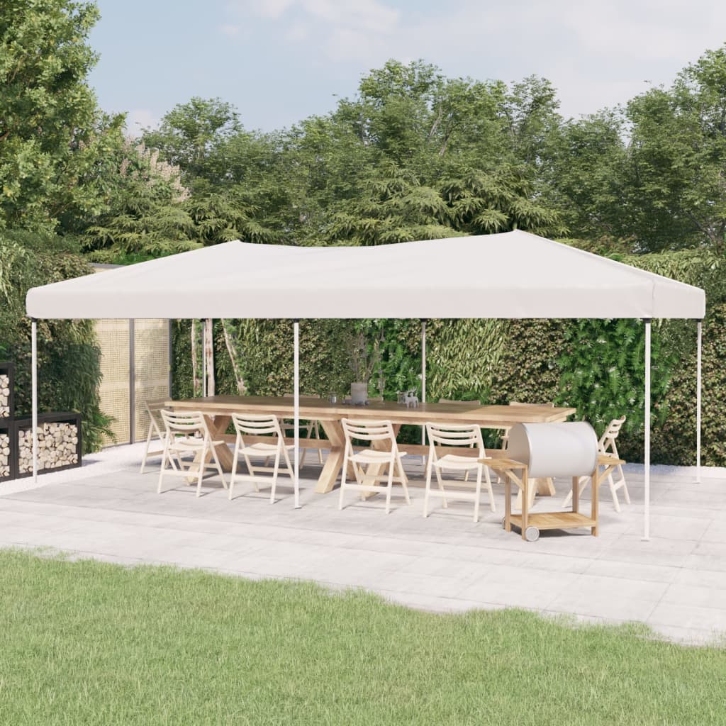 Vidaxl partytent inklapbaar 3x6m wit