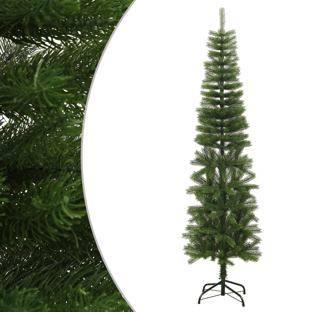 Vidaxl kunstkerstboom met standaard klein 210 cm pe