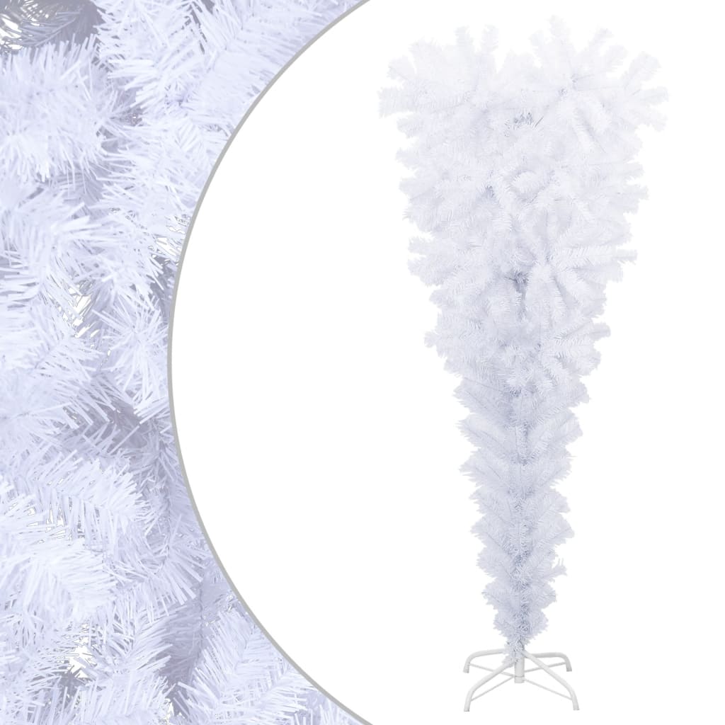 VidaXL Kunstkerstboom met standaard ondersteund 120 cm wit