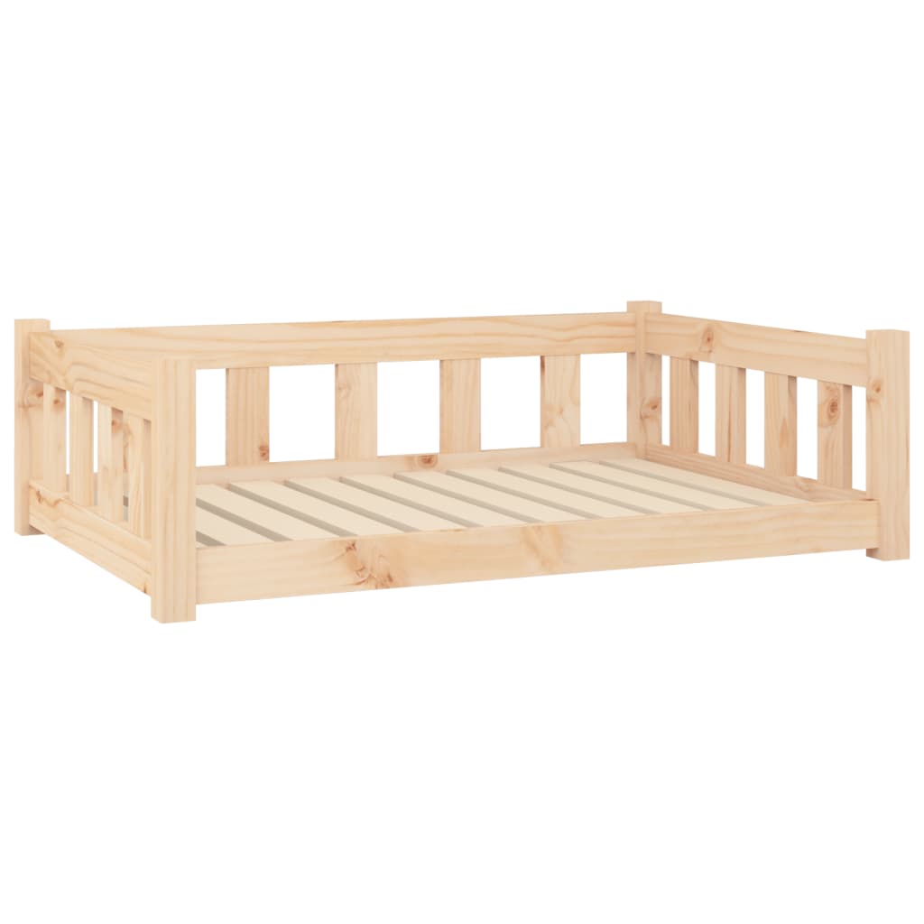 VidaXL Hondenmand 95,5x65,5x28 cm massief groenhout