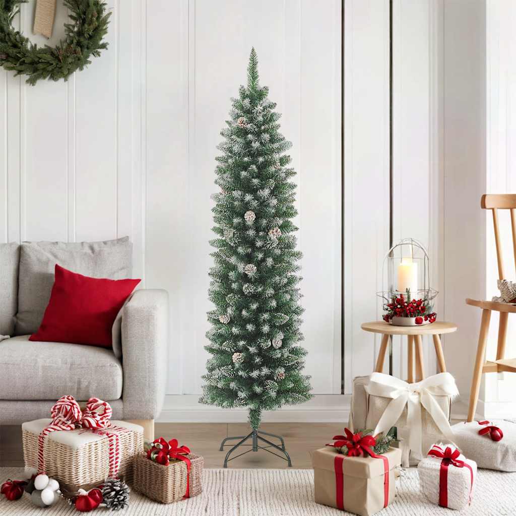 Vidaxl kunstkerstboom klein met standaard 180 cm pvc