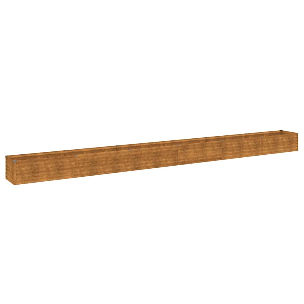 VidaXL Plantenbak 580x50x36 cm cortenstaal