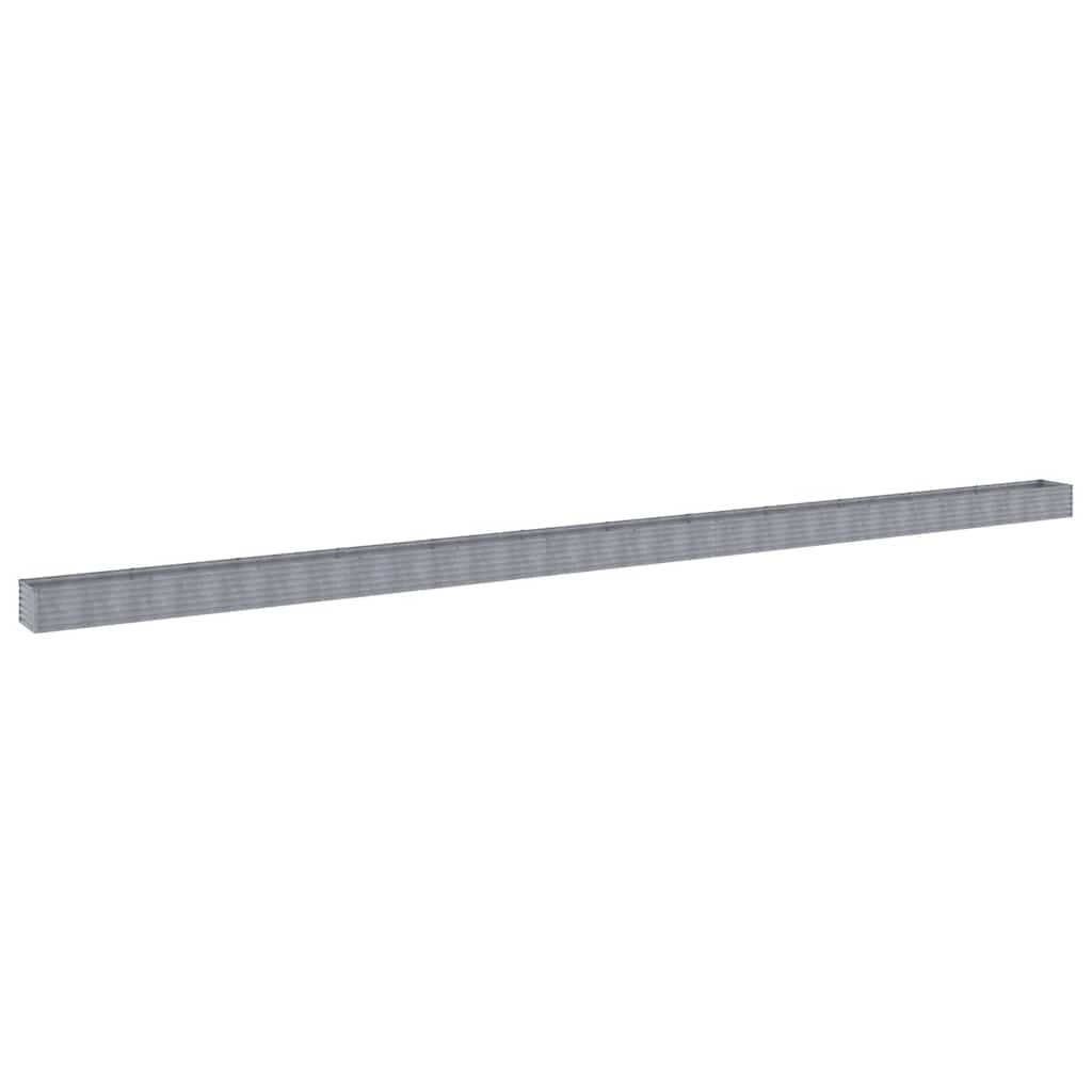 Vidaxl plantenbak 1152x50x36 cm cortenstaal