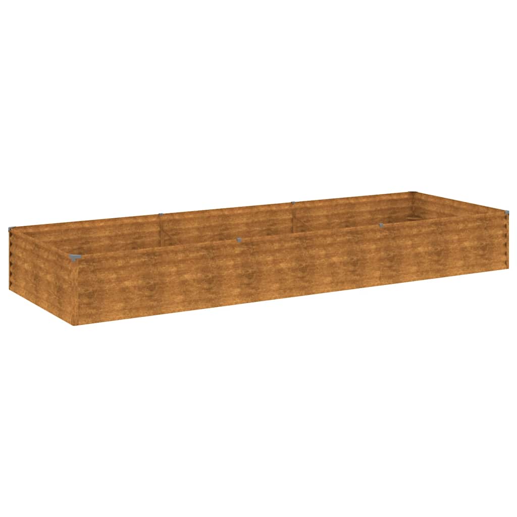 Vidaxl plantenbak 291x100x36 cm cortenstaal