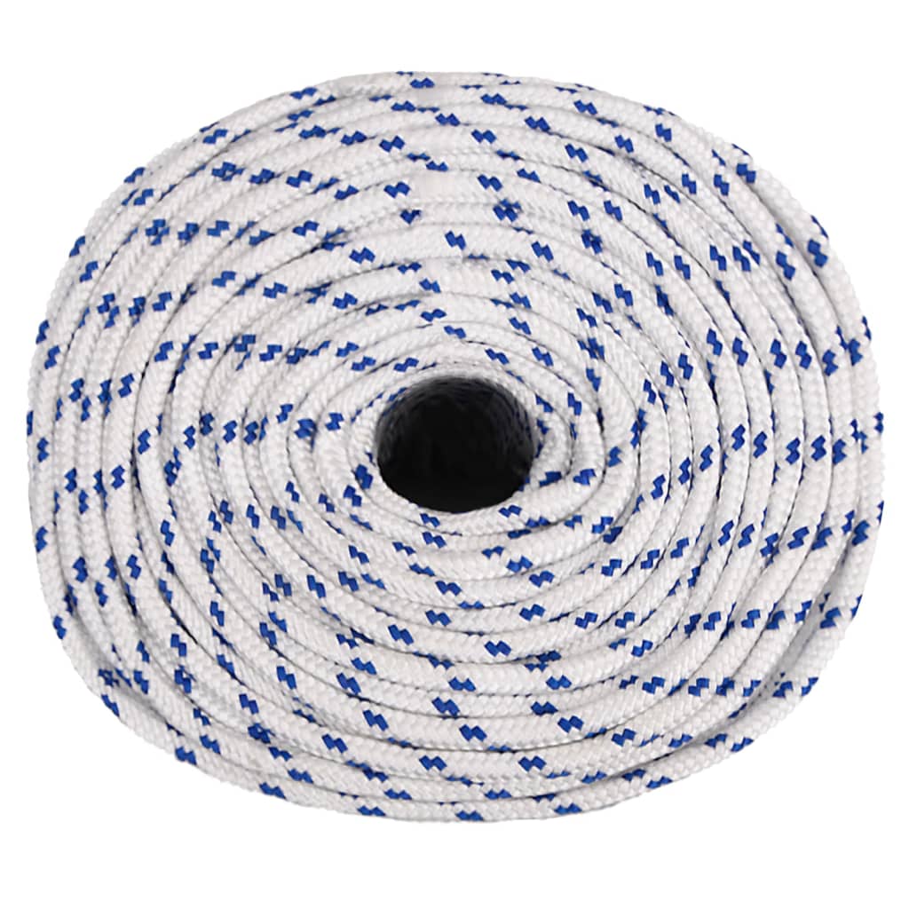 Vidaxl laars touw 10 mm 500 m polypropyleen wit