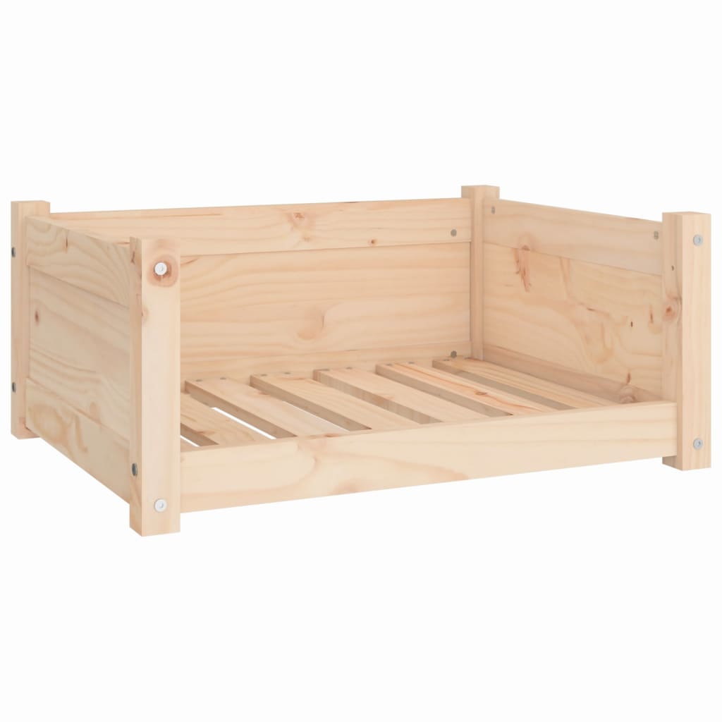 VidaXL Hondenmand 65,5x50,5x28 cm massief groenenhout