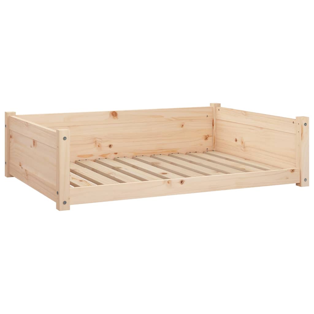 VidaXL Hondenmand 95,5x65,5x28 cm massief grenenhout