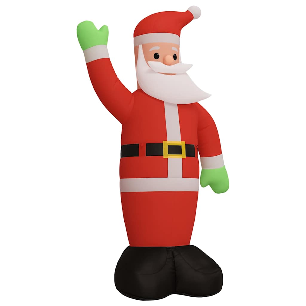 Vidaxl kerstman met led-verlichting opblaasbaar 370 cm