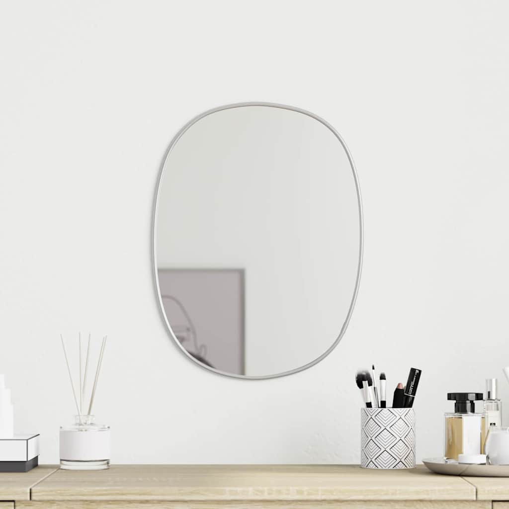 Vidaxl wandspiegel 40x30 cm zilverkleurig