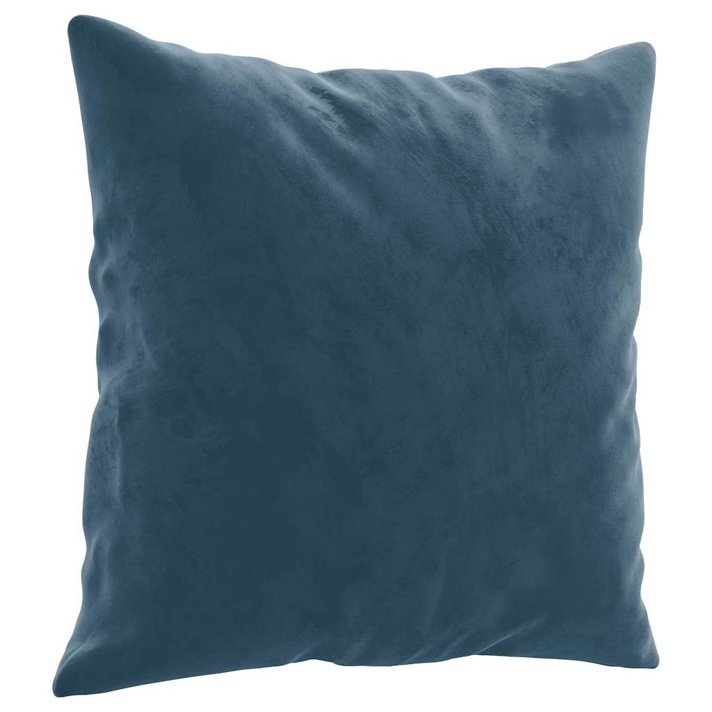Vidaxl sierkussens 2 st 40x40 cm fluweel blauw