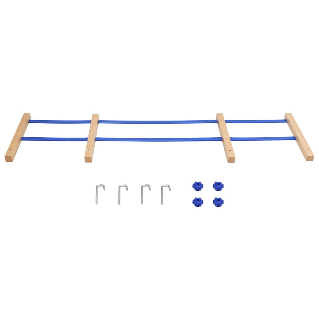Vidaxl rugleuning voor slaap multiplex blauw