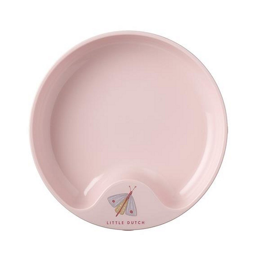 Mepal oefenbord kleine hollandse bloemen en vlinders roze