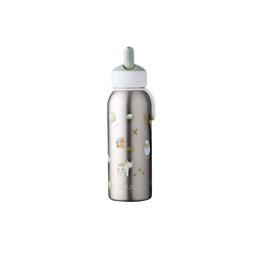 Mepal little dutch farm isoleerfles flip 350ml