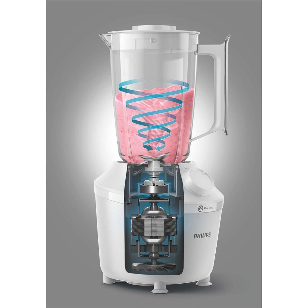 Philips hr2041 00 3000 serie blender wit