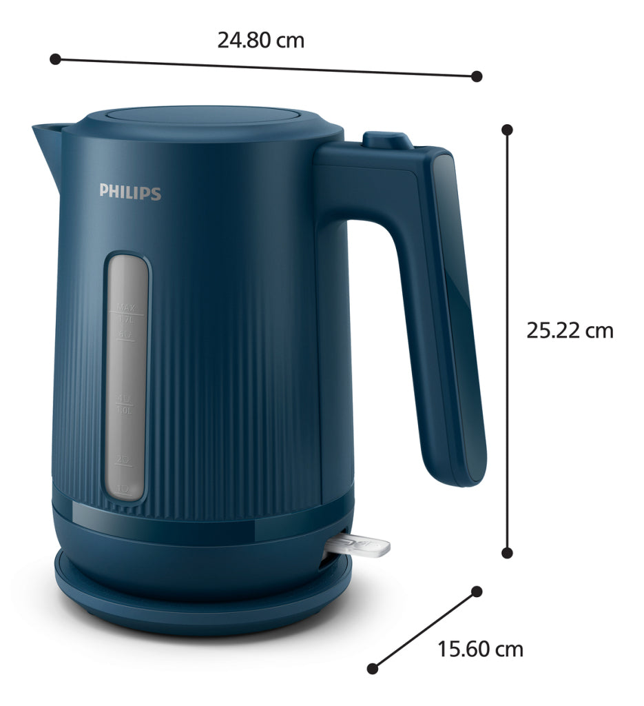 Philips hd9411 70 marina blauwe waterkoker 1,7l