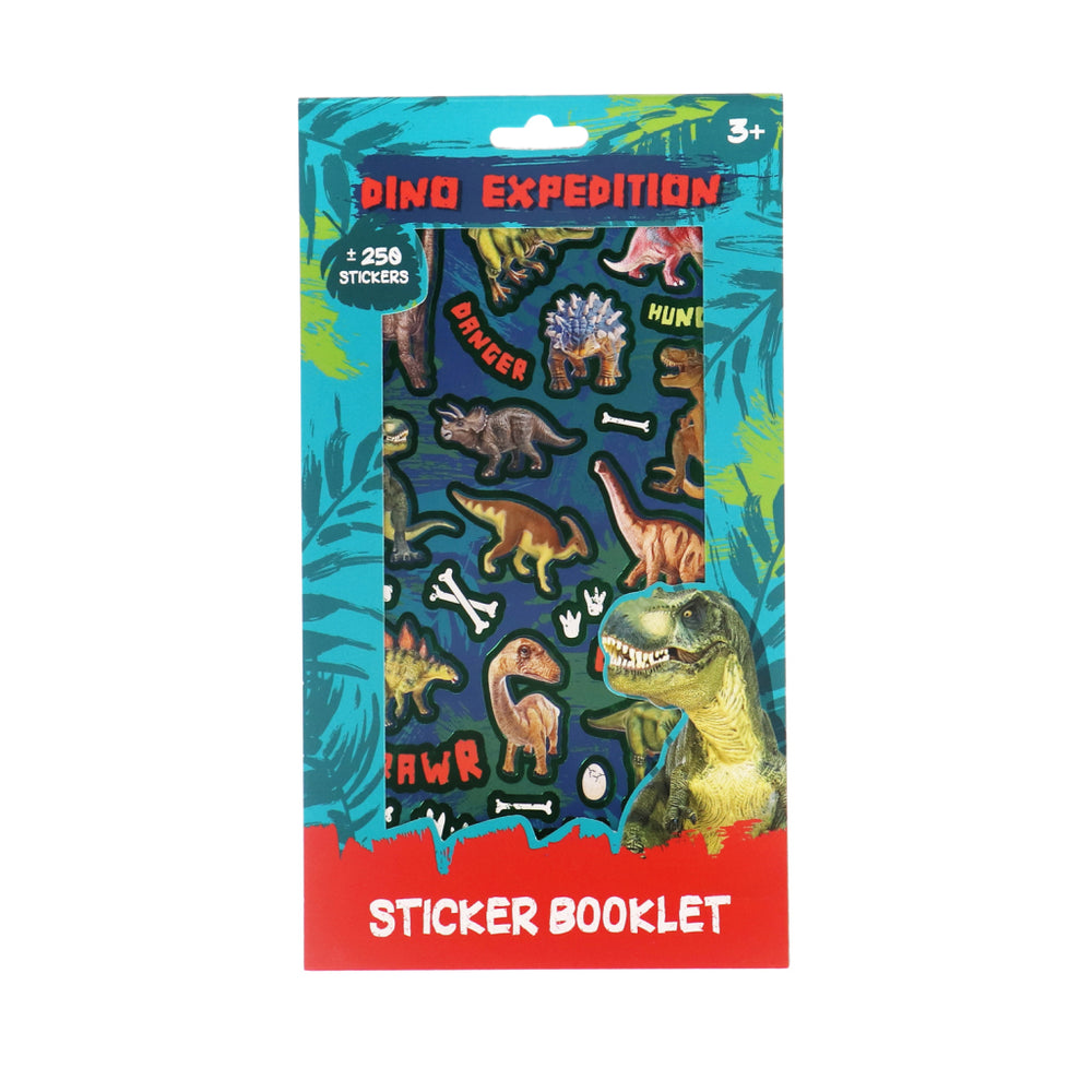 Basis stickerboekje jurassic dino met 250 stickers