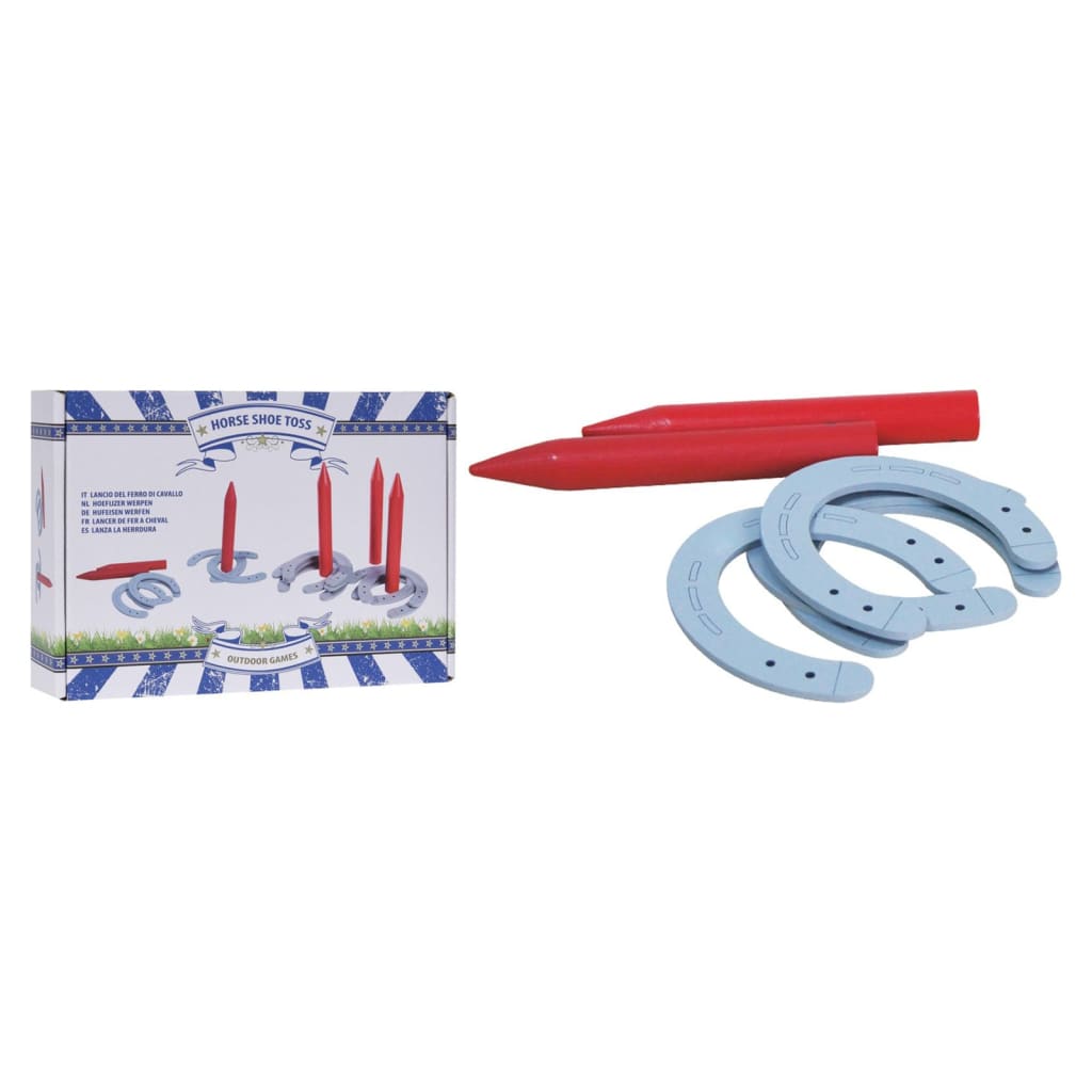 Tender speelgoed buitenspel hoefijzergooihout