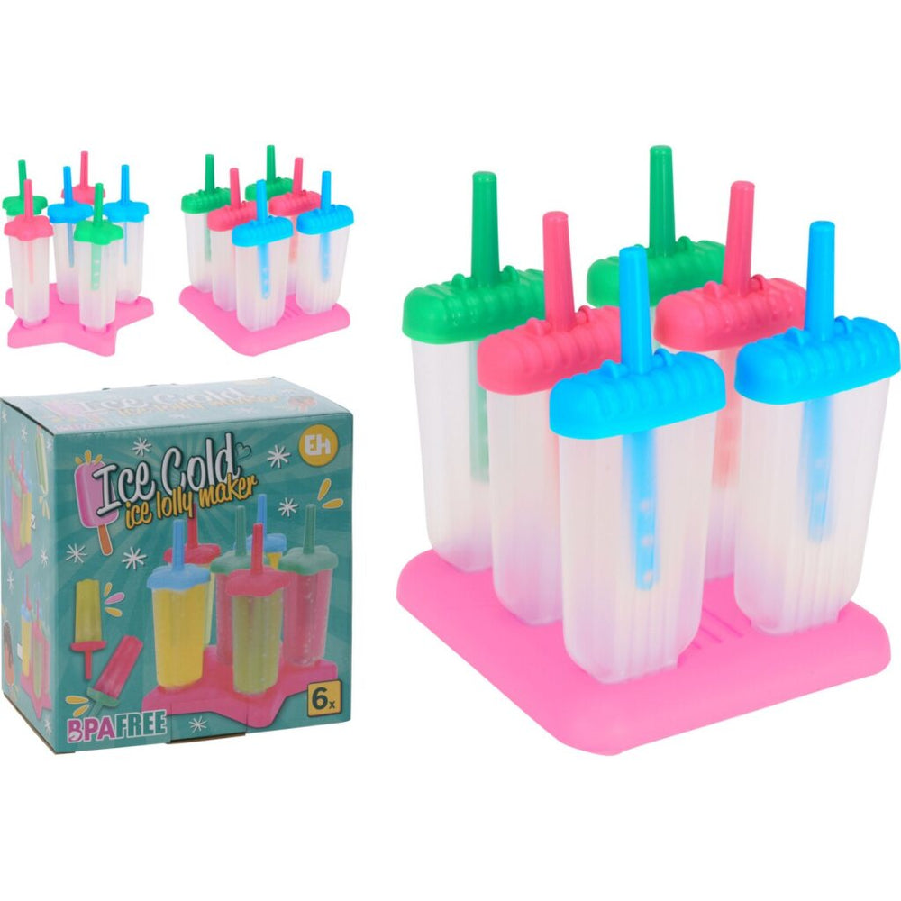 Basis IJslolly Maker voor 6 IJsjes