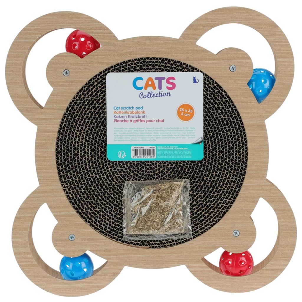 Pets Collection kattenkrabmat 35x35x5 cm naturel