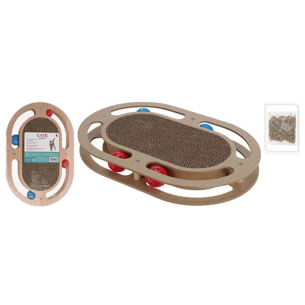 Pets Collection kattenkrabmat 41,5x27x5 cm naturel