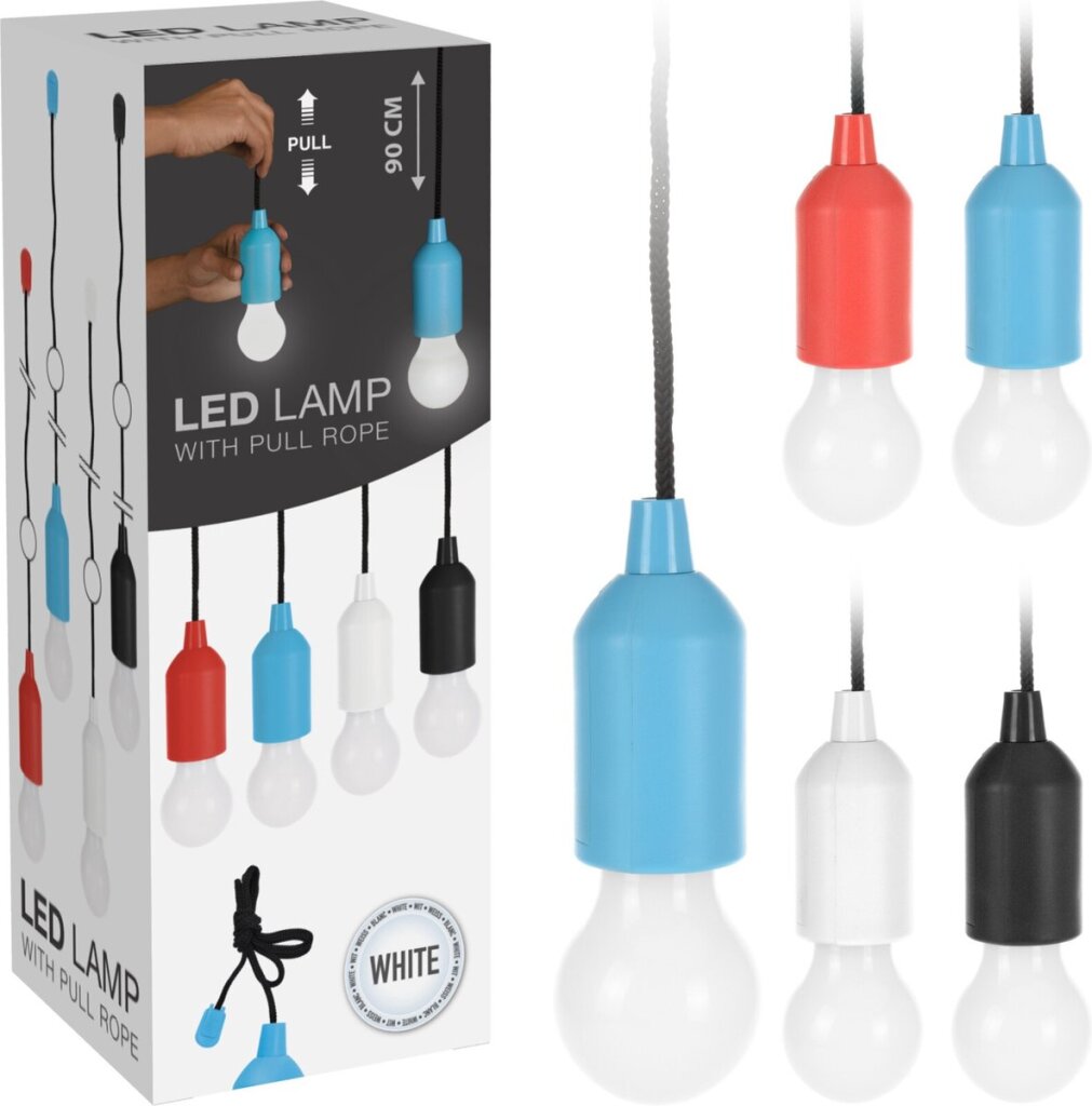 Diverse treklamp 4 assorti bo