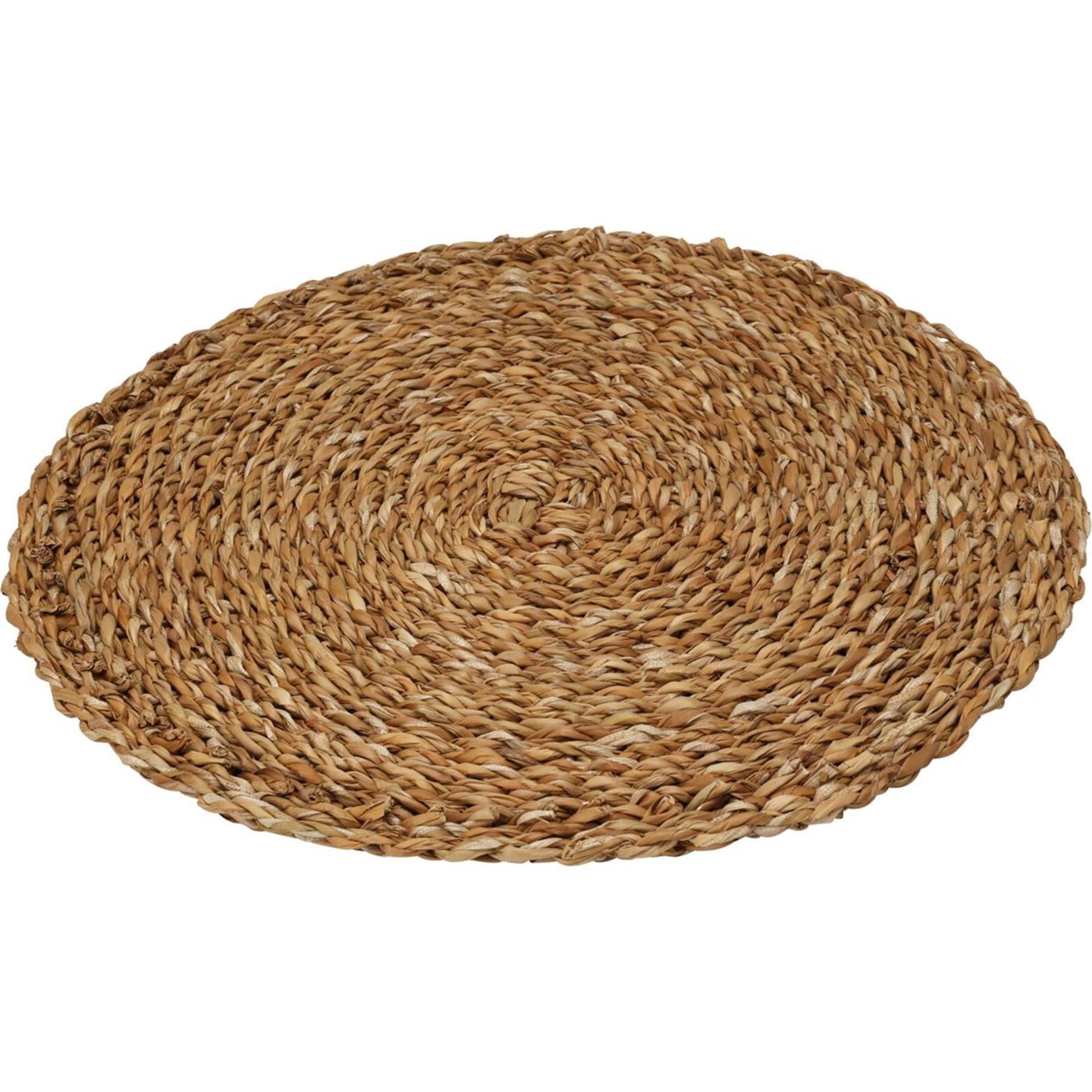 Home styling placemat rond ø37cm naturel