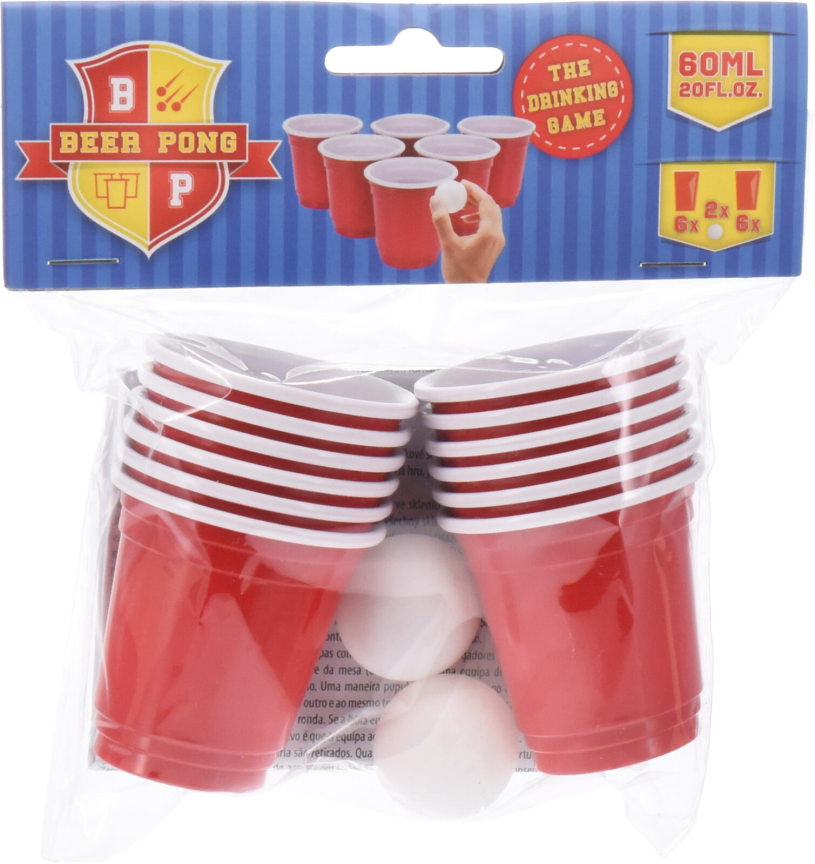 Bierpongspel set, 14dlg.