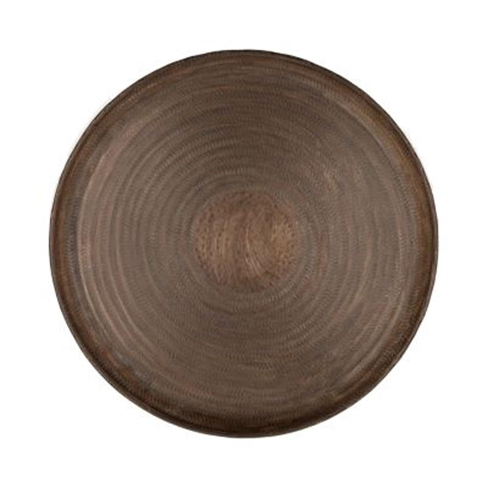 Hbx natural living dienblad metaal dia38cm