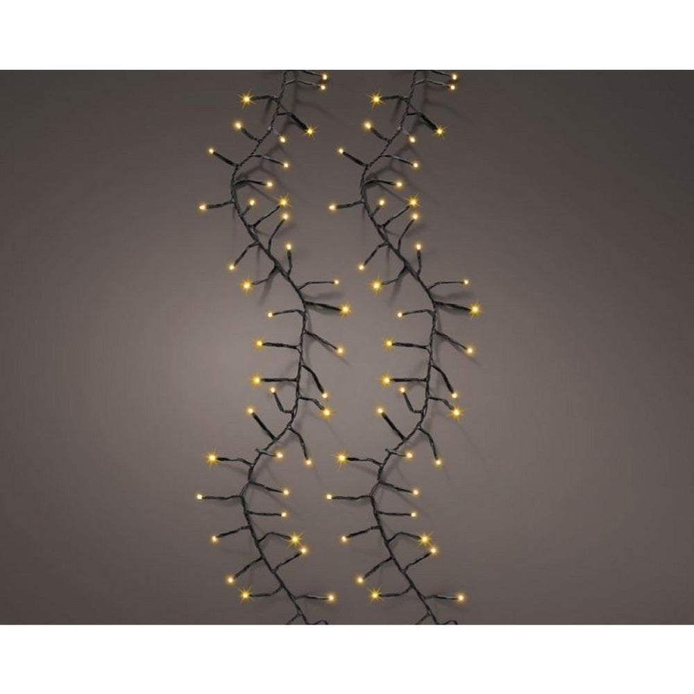 Lumineo led excellent twinkle 648 leds 100 cm zwart warm wit licht