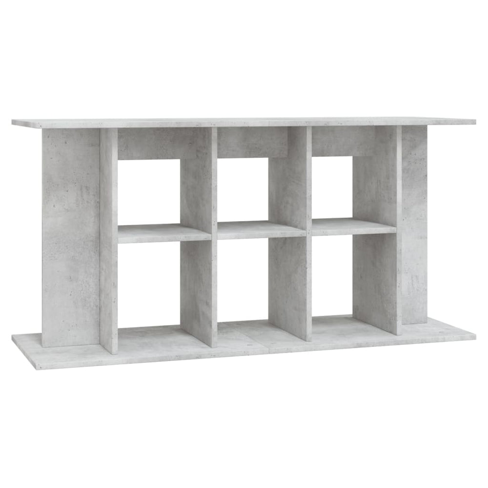 Vidaxl aquariumstandaard betongrijs 120x40x60 cm bewerkt hout