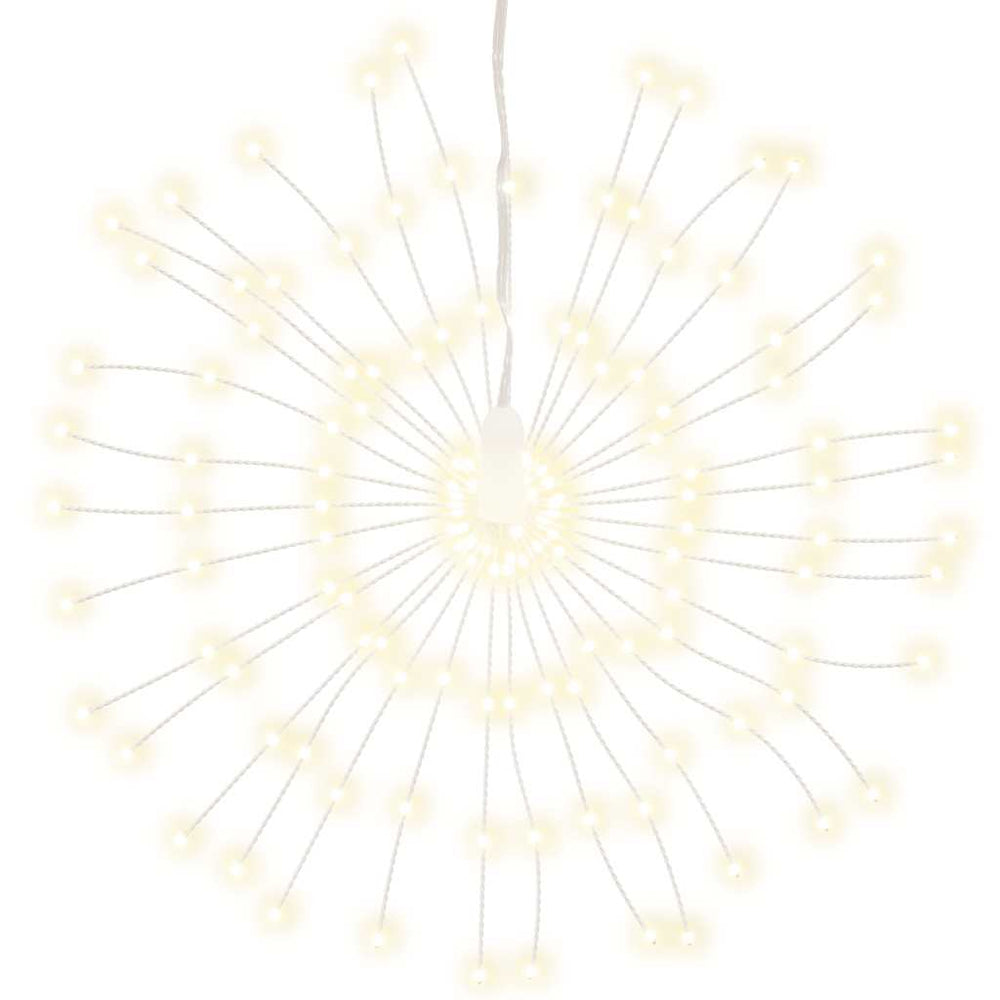 Vidaxl kerstverlichting vuurwerk 140 warmwitte led's 17 cm