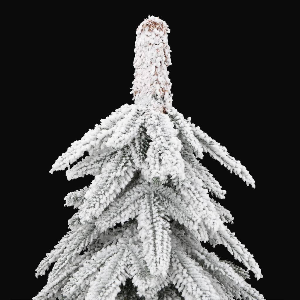 Vidaxl kunstkerstboom met sneeuw 210 cm