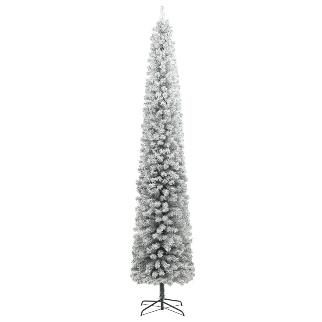 Vidaxl kunstkerstboom klein met standaard en sneeuw 270 pvc