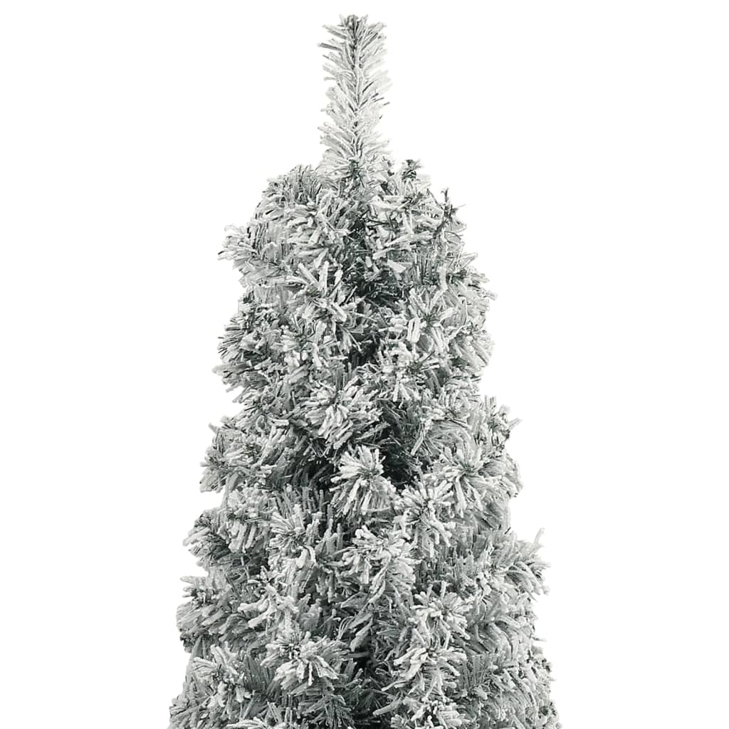 Vidaxl kunstkerstboom klein met standaard en sneeuw 270 pvc
