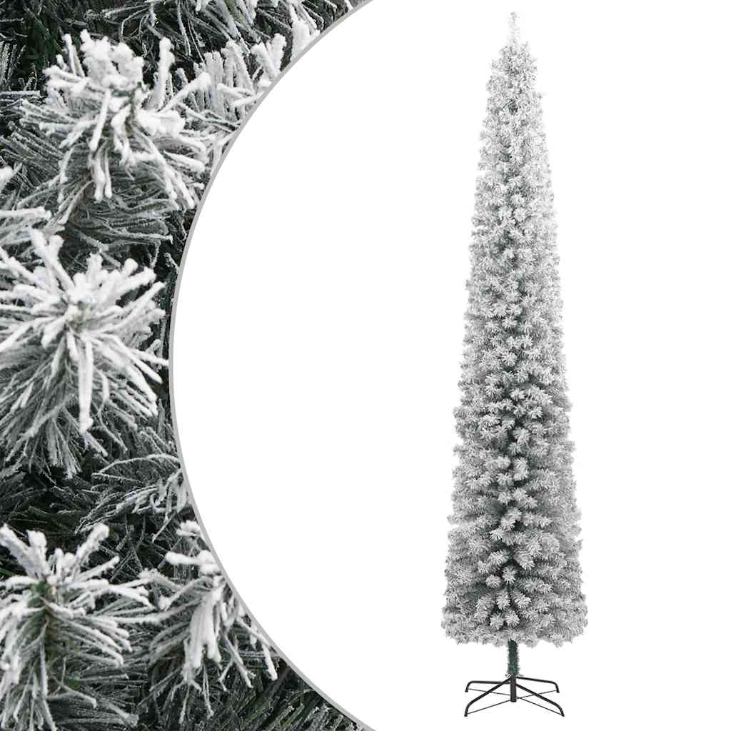 Vidaxl kunstkerstboom klein met standaard en sneeuw 300 cm pvc