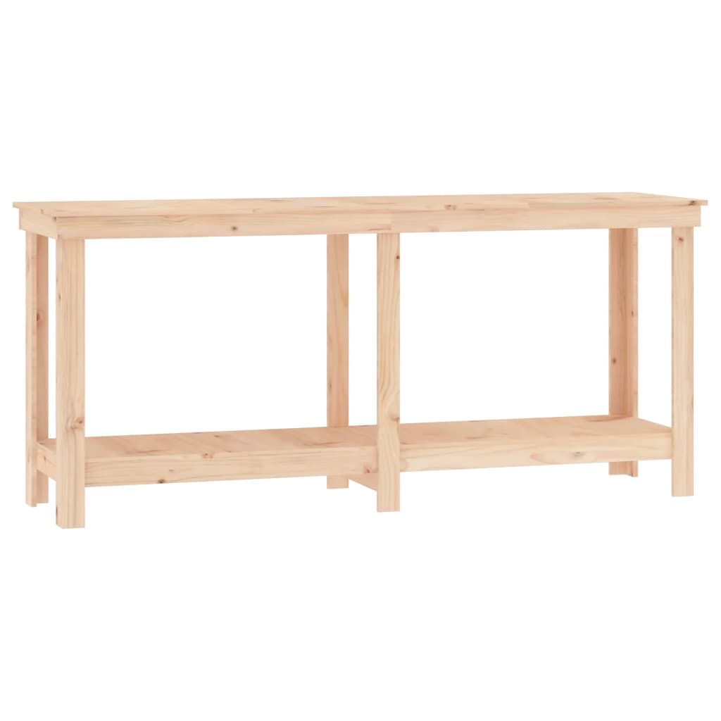 Vidaxl werkbank 180x50x80 cm massief groenhout