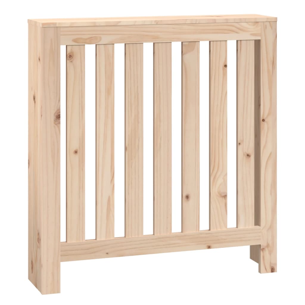 Vidaxl radiatorombouw 79,5x19x84 cm massief groenhout