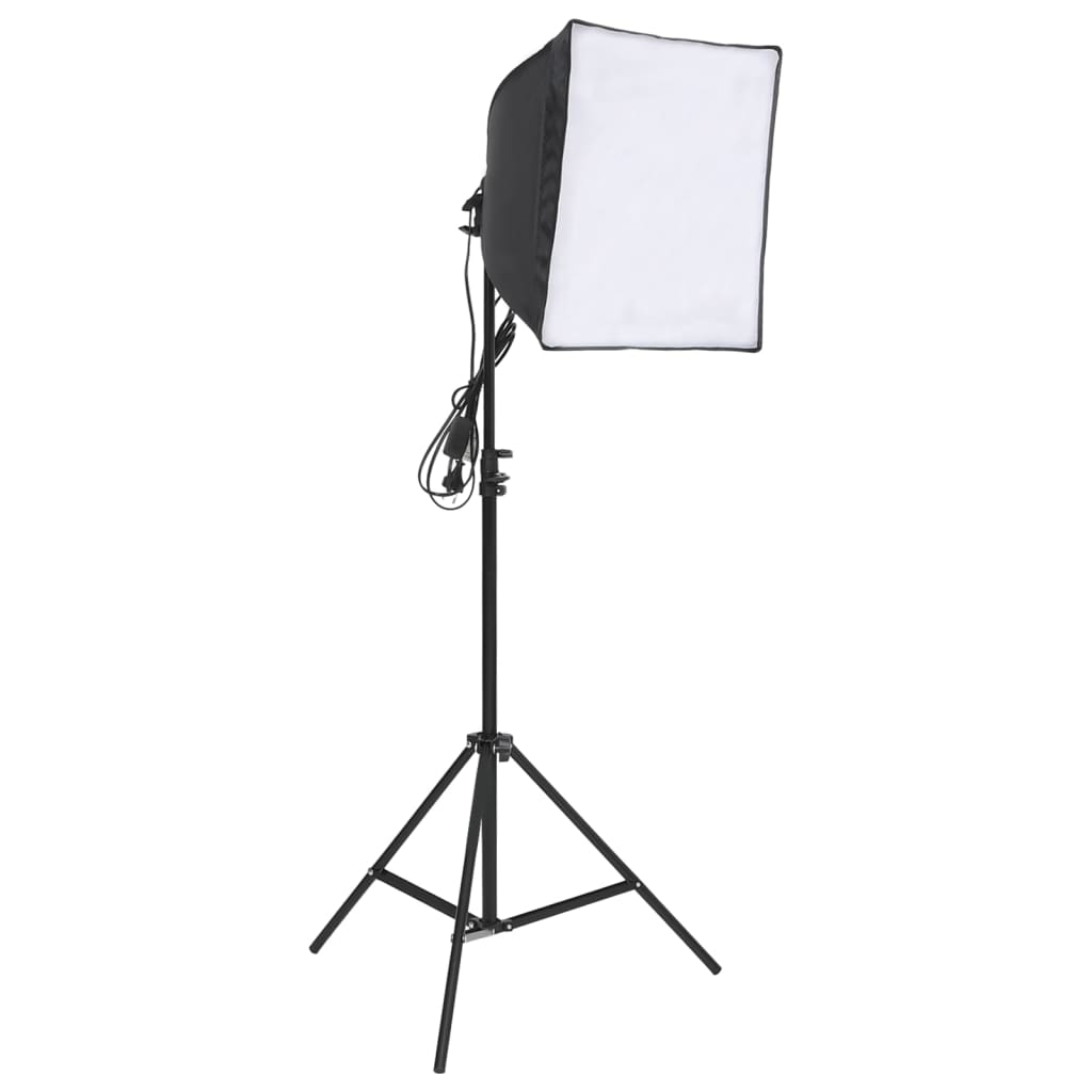 Vidaxl fotostudioset met verlichtingsset en achtergrondscherm