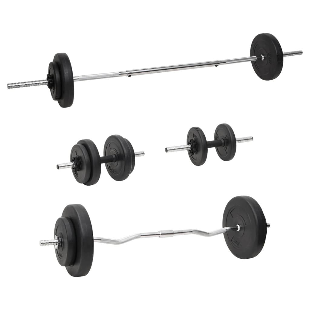VidaXL Halsterset met gewichten 60 kg