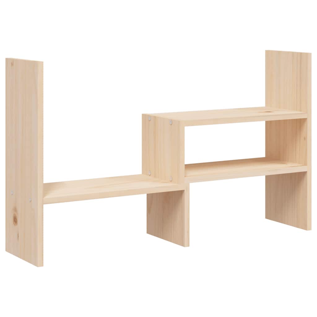 Vidaxl monitorstandaard (39-72)x17x43 cm massief groenhout