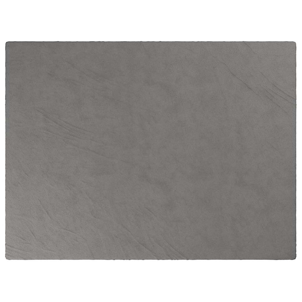 Vidaxl verzweringsdeken met schoffels 150x200 cm 11 kg stof grijs