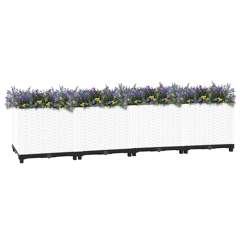 Vidaxl plantenbak 160x40x38 cm polypropeen