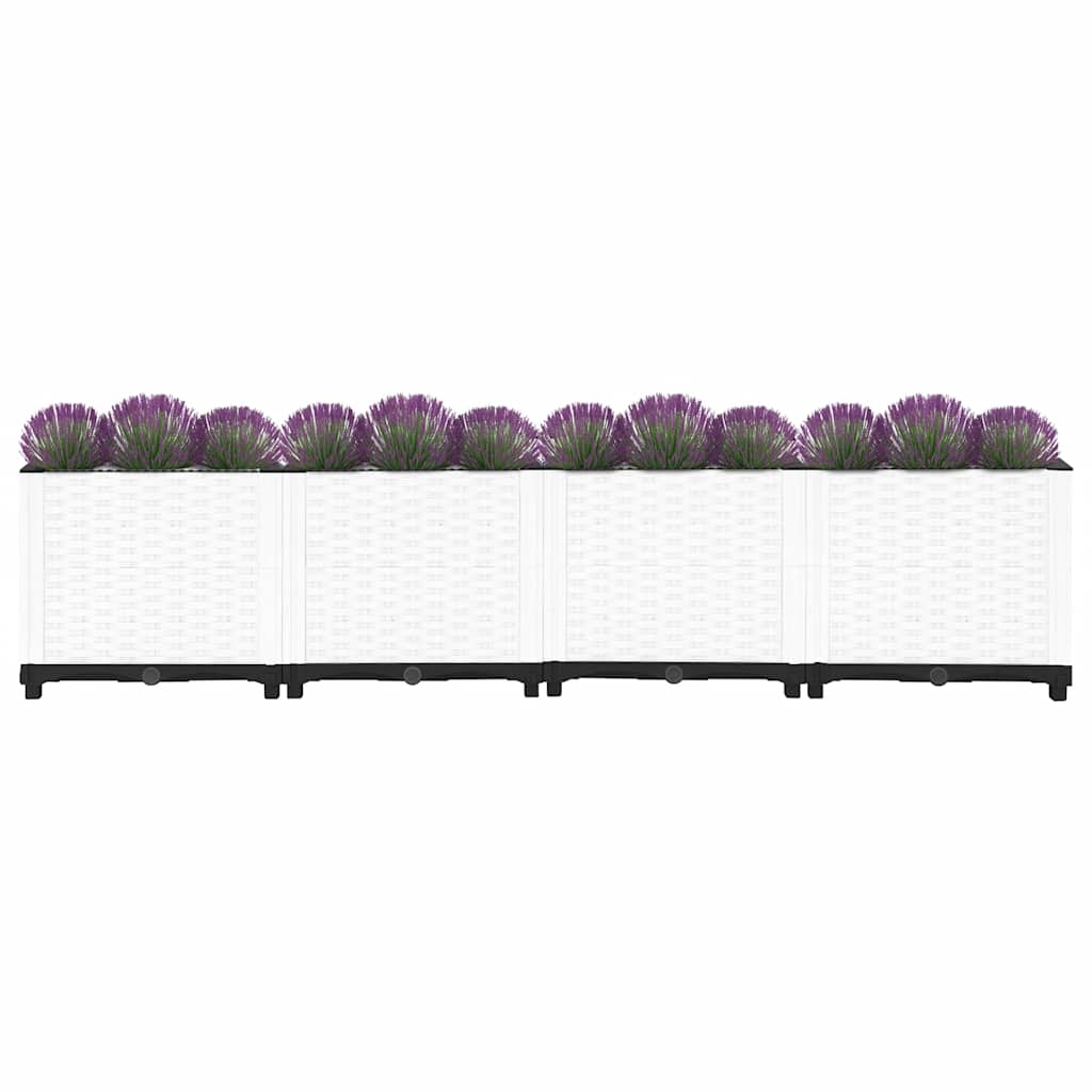 Vidaxl plantenbak 160x40x38 cm polypropeen