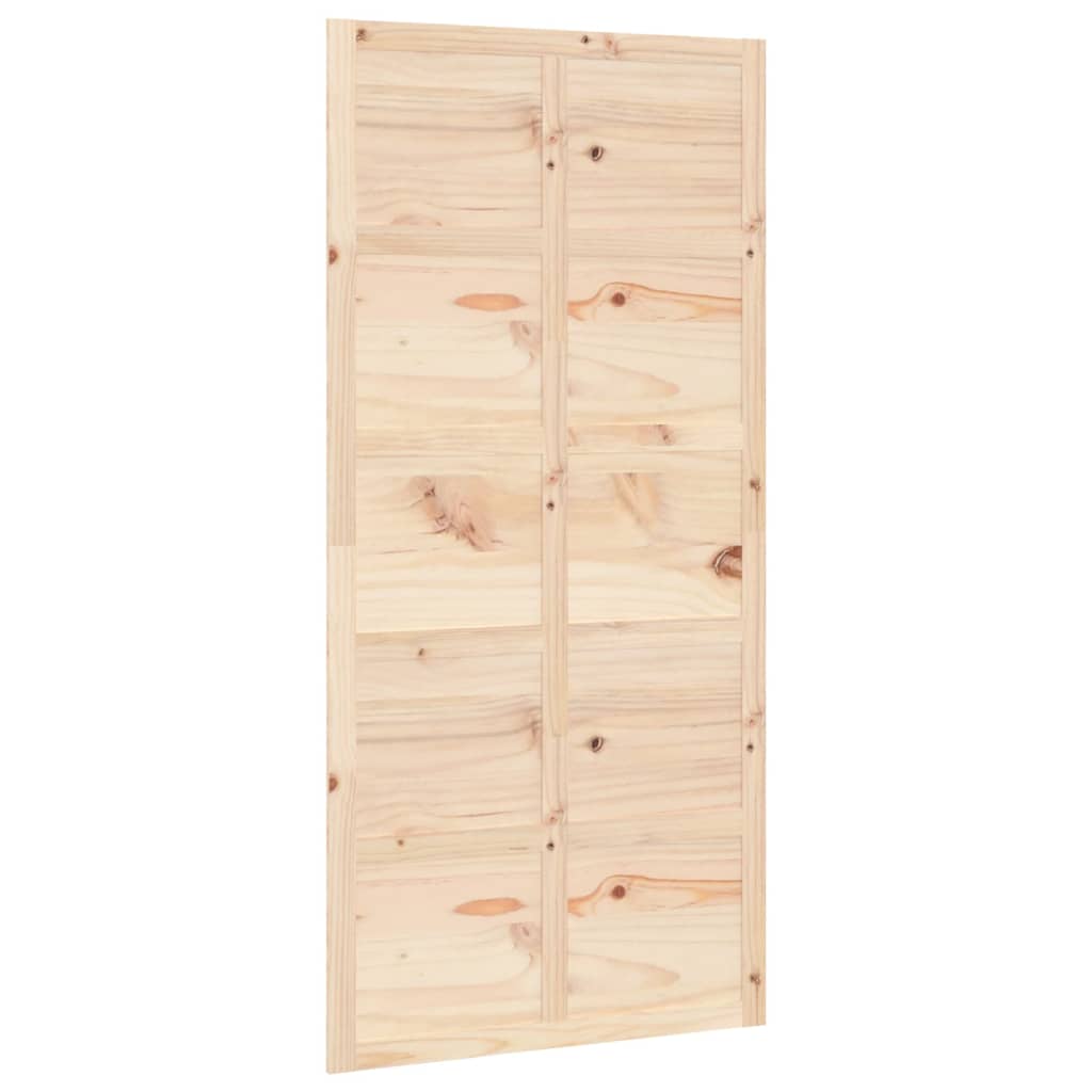Vidaxl schuifdeur 100x1,8x214 cm massief groenhout