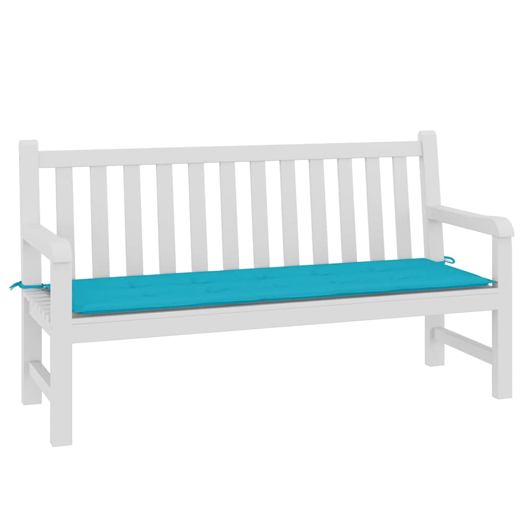 Vidaxl tuinbankkussen 150x50x4 cm oxford stof turkoois
