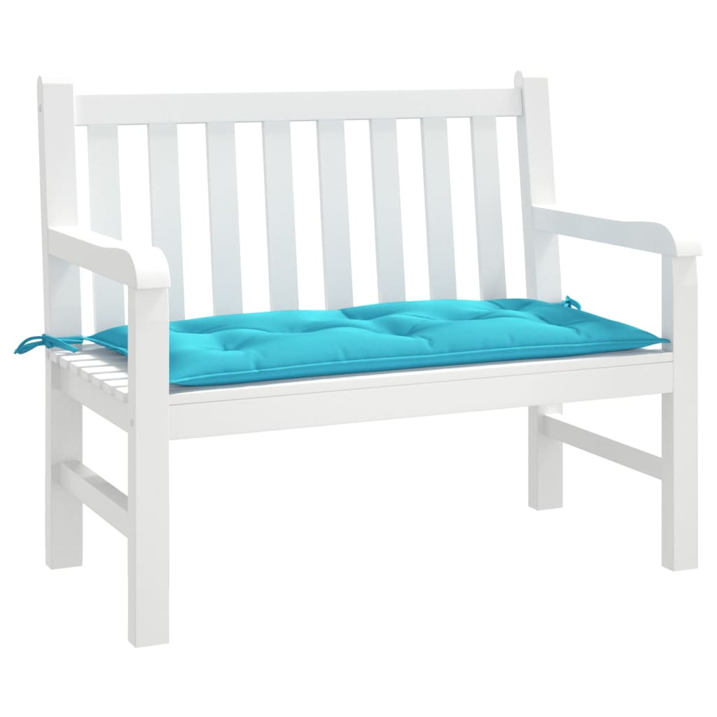Vidaxl tuinbankkussen 100x50x7 cm oxford stof turkoois