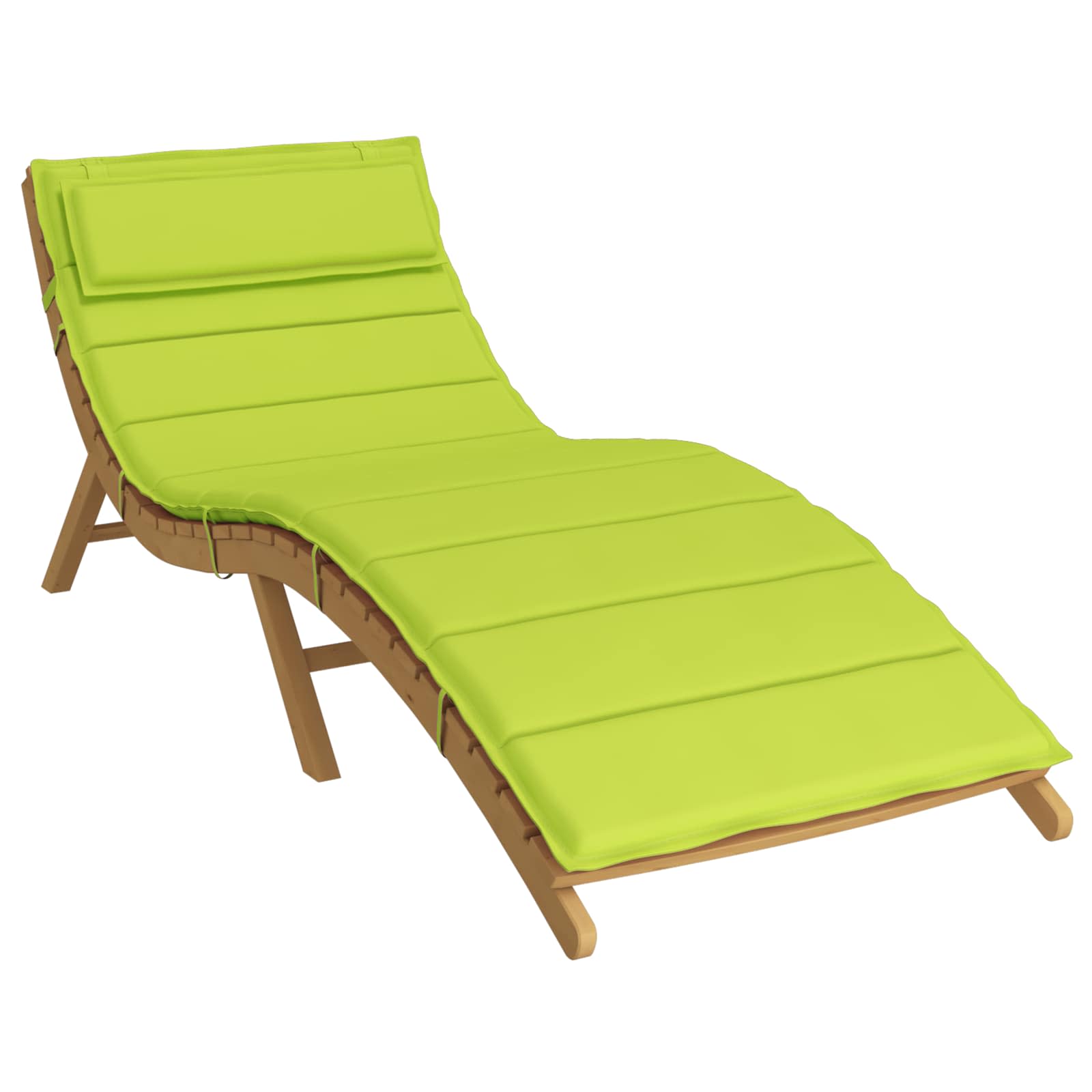 Vidaxl zon loungerkussen groen 178 x 60 x 4 cm oxford stof
