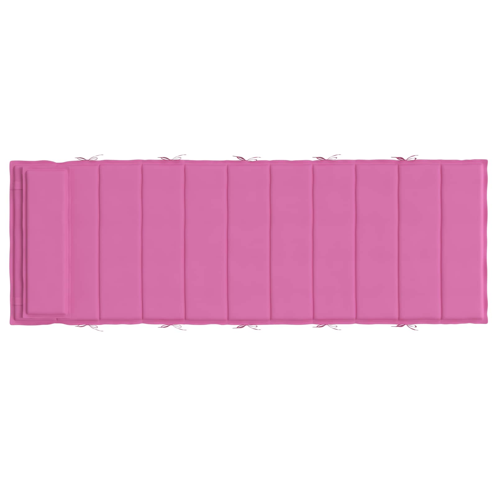 Vidaxl zon loungerkussen roze 178 x 60 x 4 cm oxford stof